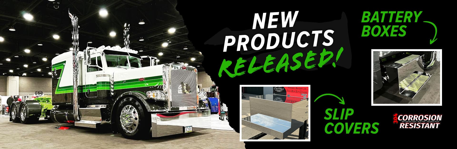 New Products - Slip Covers & Battery Boxes